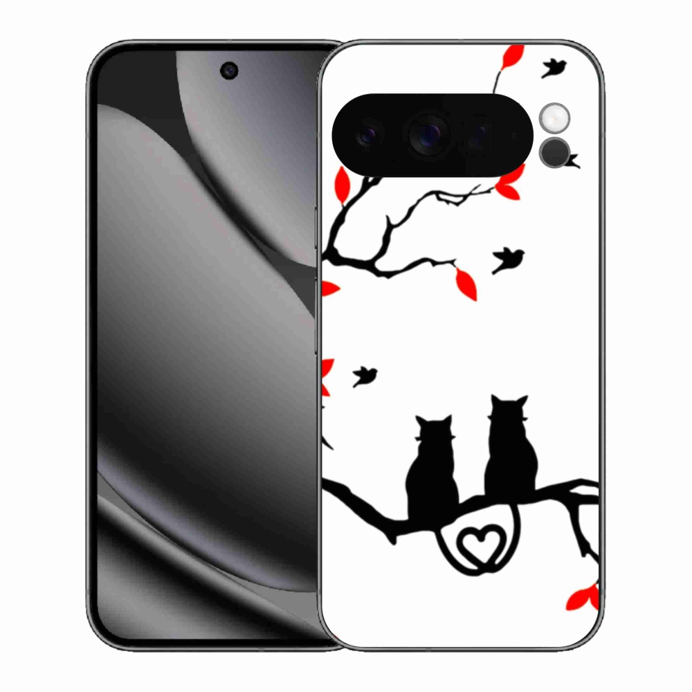 Gél borítás mmCase a Google Pixel 10 Pro XL-hez - macska szeretet