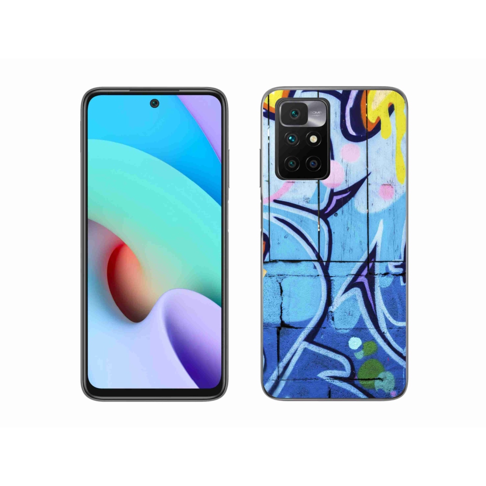 Gél védőhuzat mmCase a Xiaomi Redmi 10/Redmi 10 (2022) - graffiti