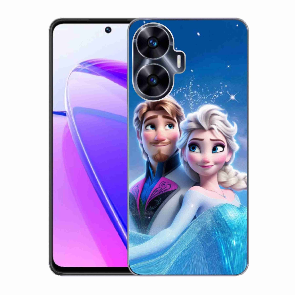 Gél borítás mmCase a Realme C55 készülékhez - Ice Kingdom 1