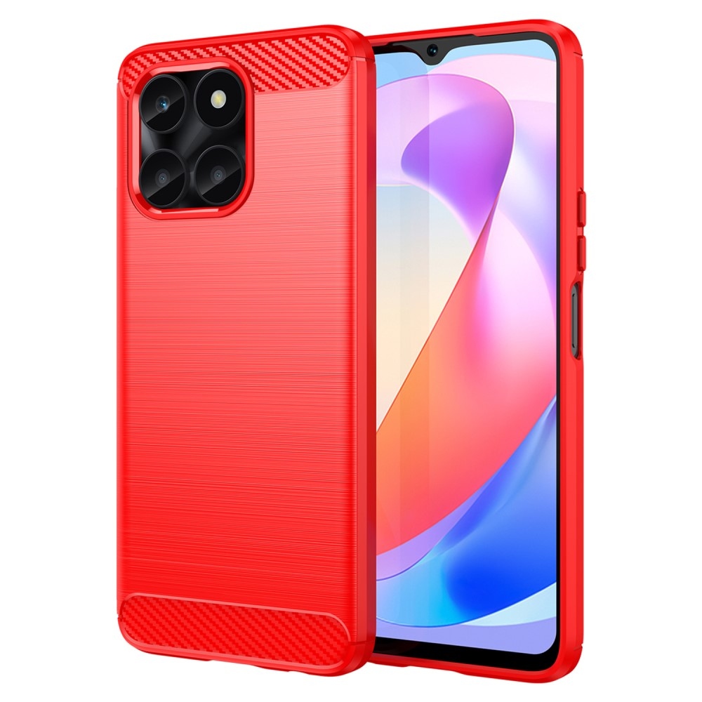 Szénálló zselés tok a Honor X6a készülékhez - piros