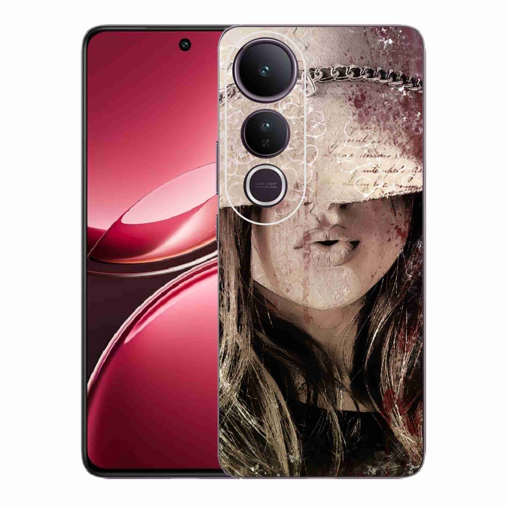 Gél borítás mmCase a Vivo V50 Lite 4G/5G - lányon