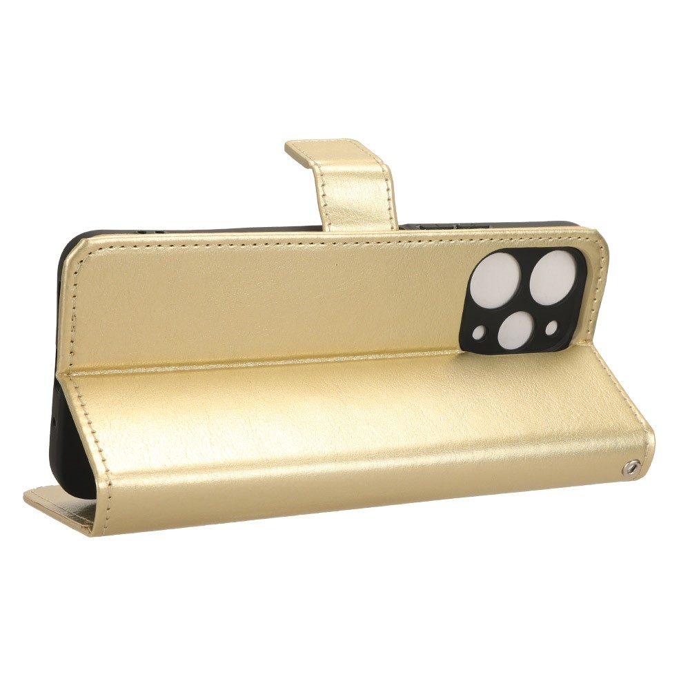 Lókönyv tok a Xiaomi Redmi 12 4G/5G készülékhez - arany színben
