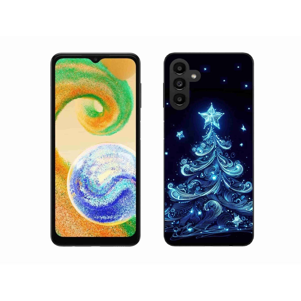 Gél borítás mmCase Samsung Galaxy A04s (164.7x76.7x9.1mm) - neon karácsonyfa 4