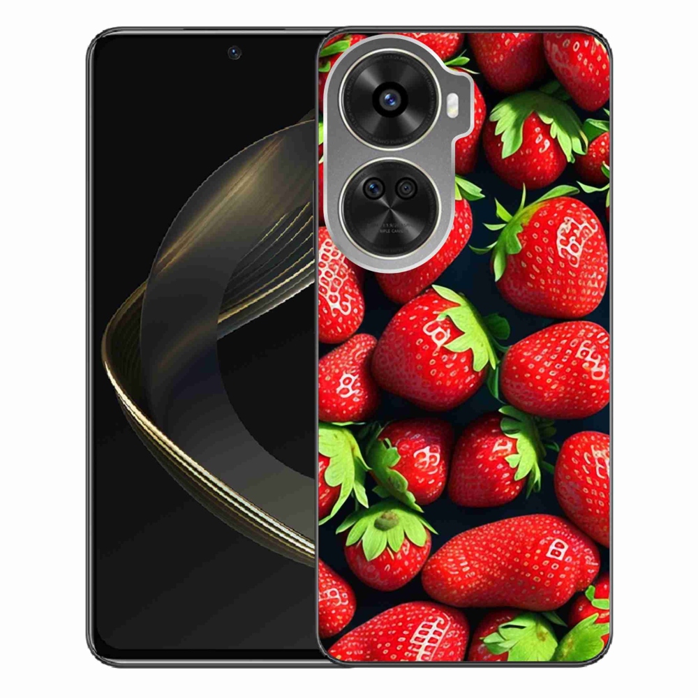 Gél borítás mmCase a Huawei Nova 12 SE számára - eper