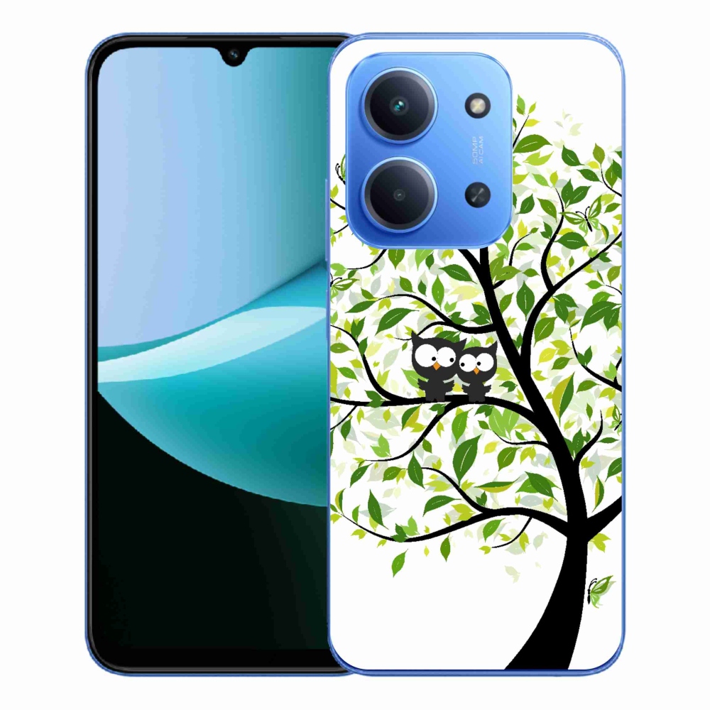 Gél borítás mmCase a Xiaomi Redmi 15C 4G/5G (173mm) - baglyok a fán