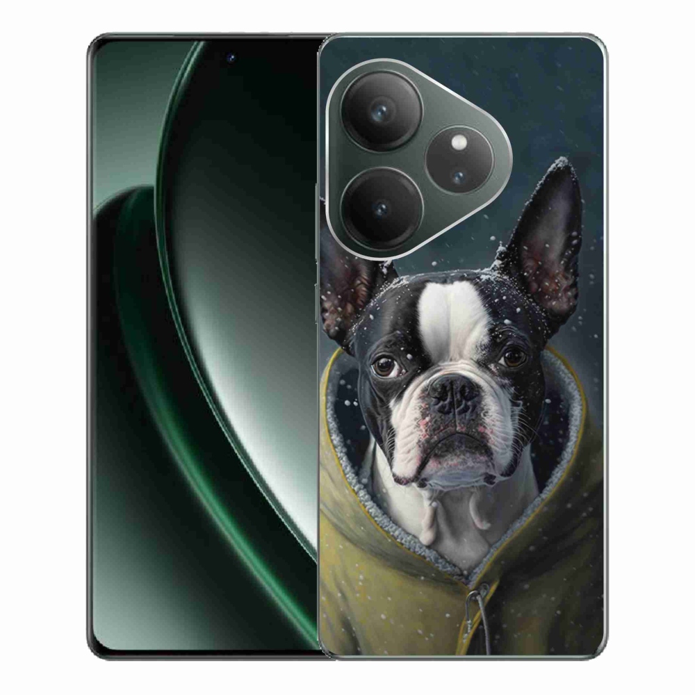 Gél borítás mmCase a Realme GT 6 5G/GT 6T 5G számára - bulldog