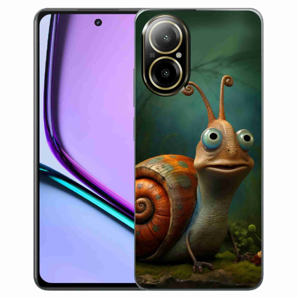 Zselés borító mmCase a Realme C67 készülékhez - csiga