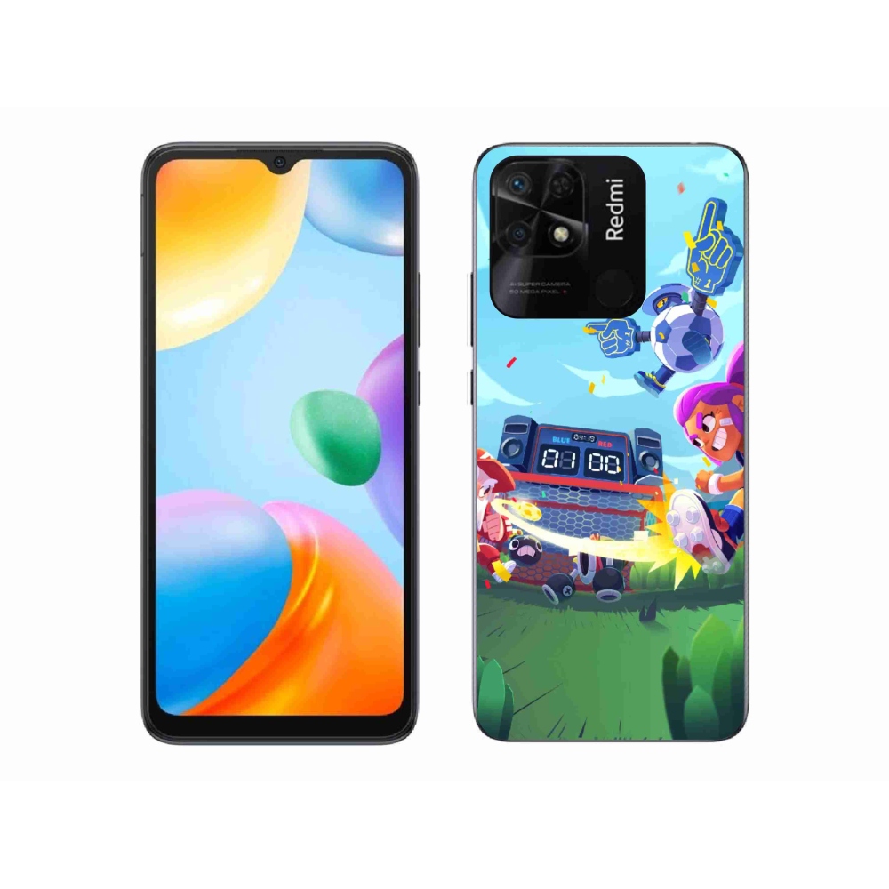 Gél borítás mmCase a Xiaomi Redmi 10C-hez - verekedés csillagok 1