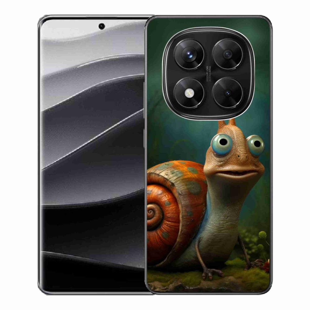 Gél borítás mmCase a Xiaomi Redmi Note 14 Pro 5G/Poco X7 5G számára - csiga
