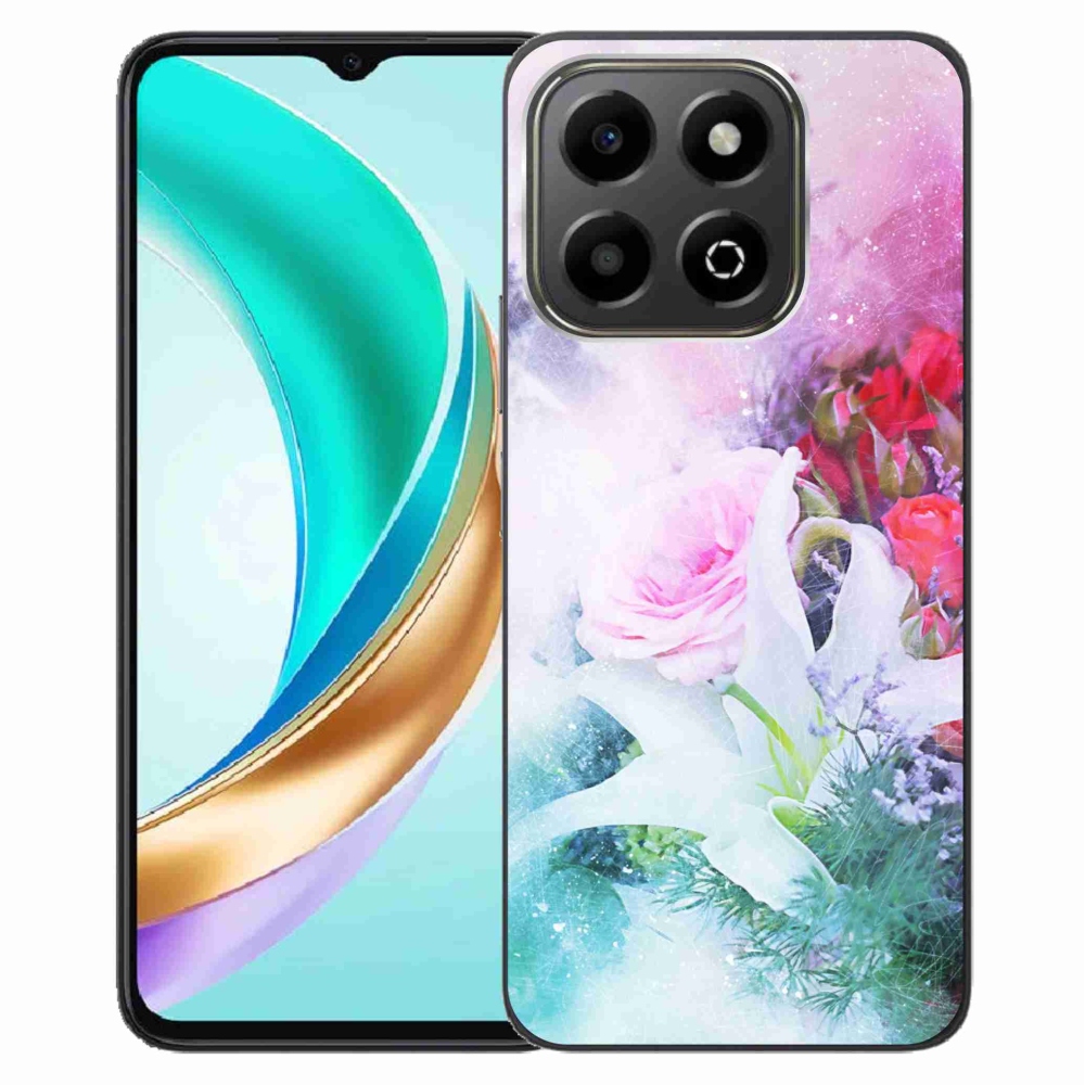 Zselés borítás mmCase a Honor X6b készülékhez - virág 4