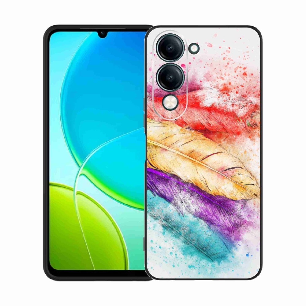 Gél borítás mmCase a Vivo Y29s 5G-hez - színes toll