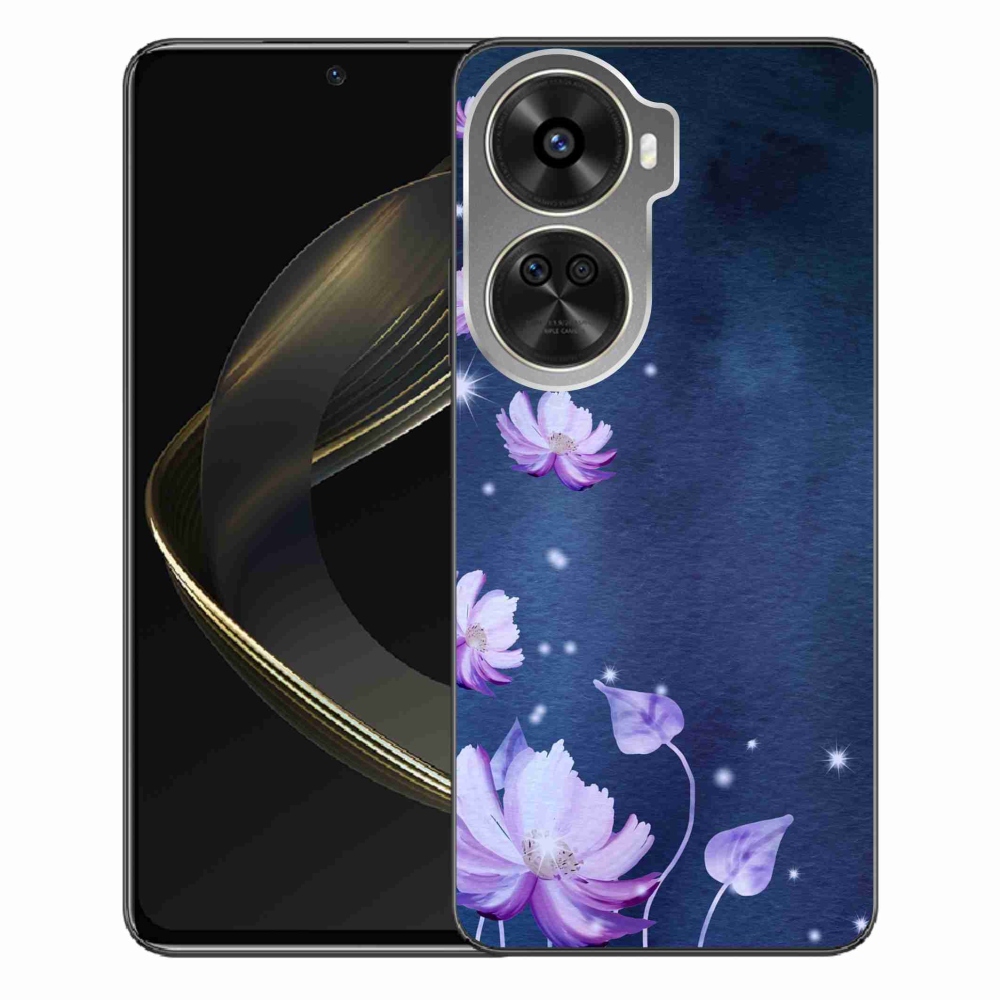 Gél tok mmCase a Huawei Nova 12 SE számára - hulló virágok