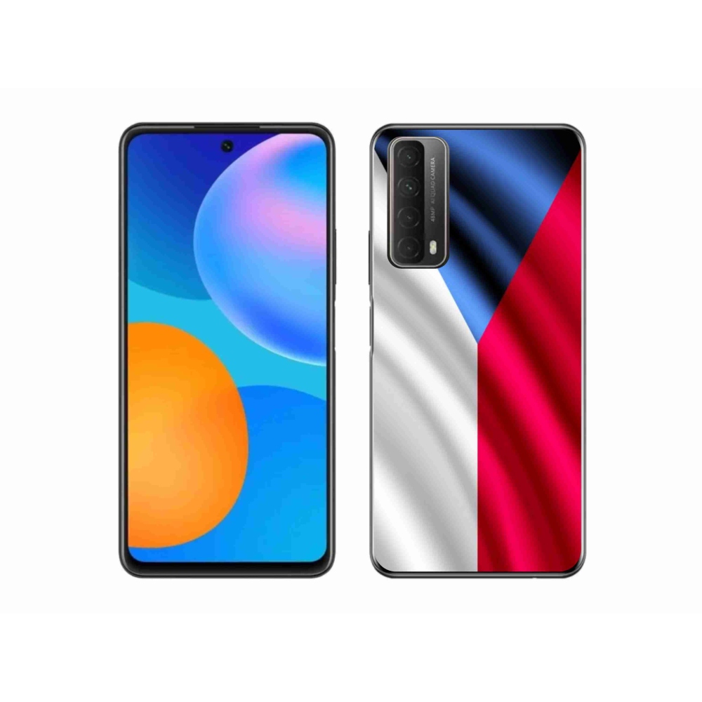 Gél borító mmCase mobiltelefonhoz Huawei P Smart (2021) - cseh zászló