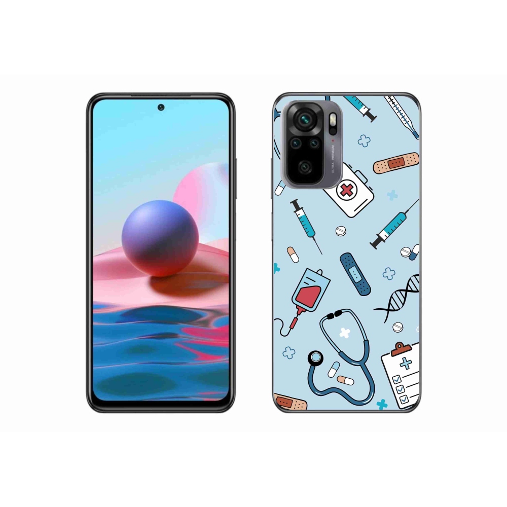 Gél borító mmCase a Xiaomi Redmi Note 10S-hez - egészség 1