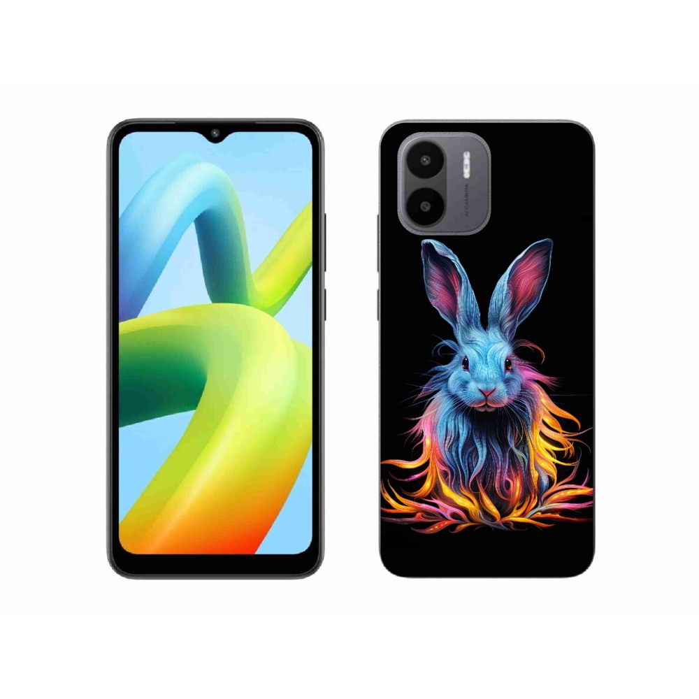 Gél borítás mmCase a Xiaomi Redmi A1/Redmi A2 készülékhez - absztrakt nyúl