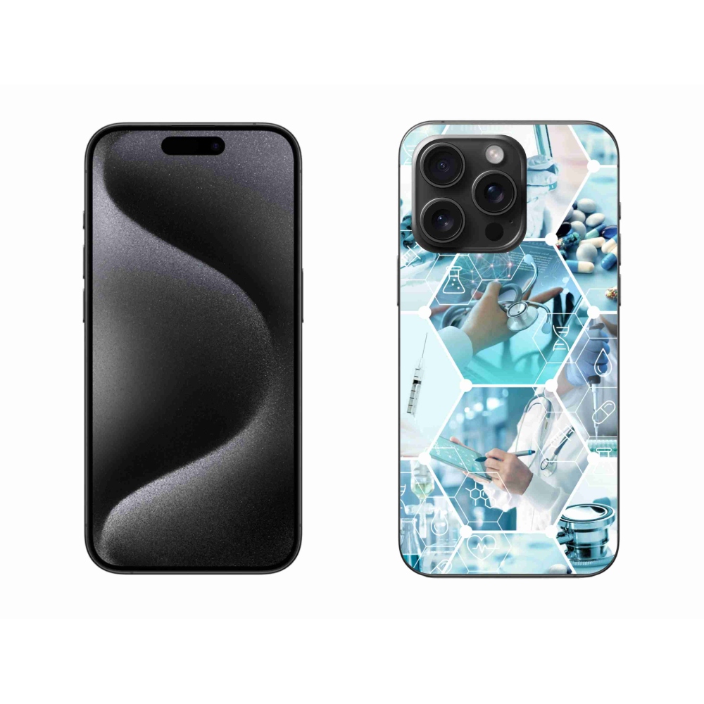 Gél borítás mmCase iPhone 15 Pro Max készülékhez - Egészségügy