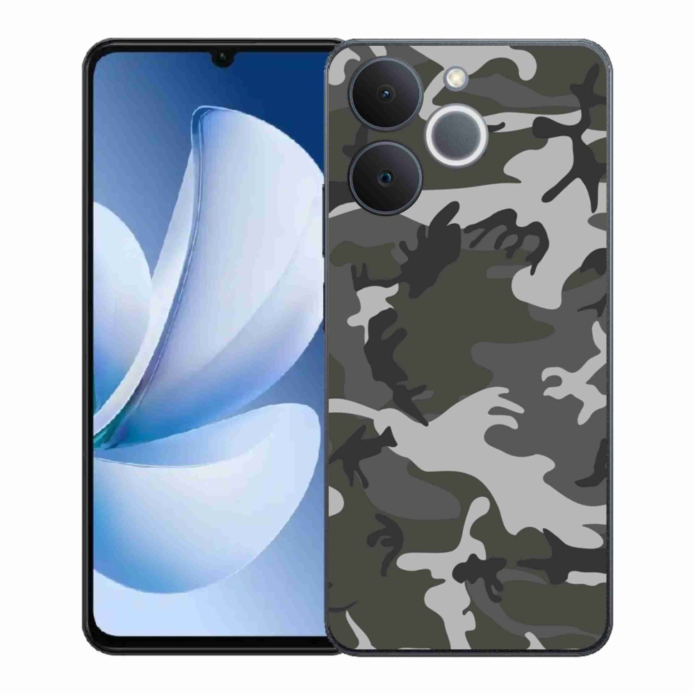 Zselés borítás mmCase a Realme Note 70T készülékhez - álcázó mintázat