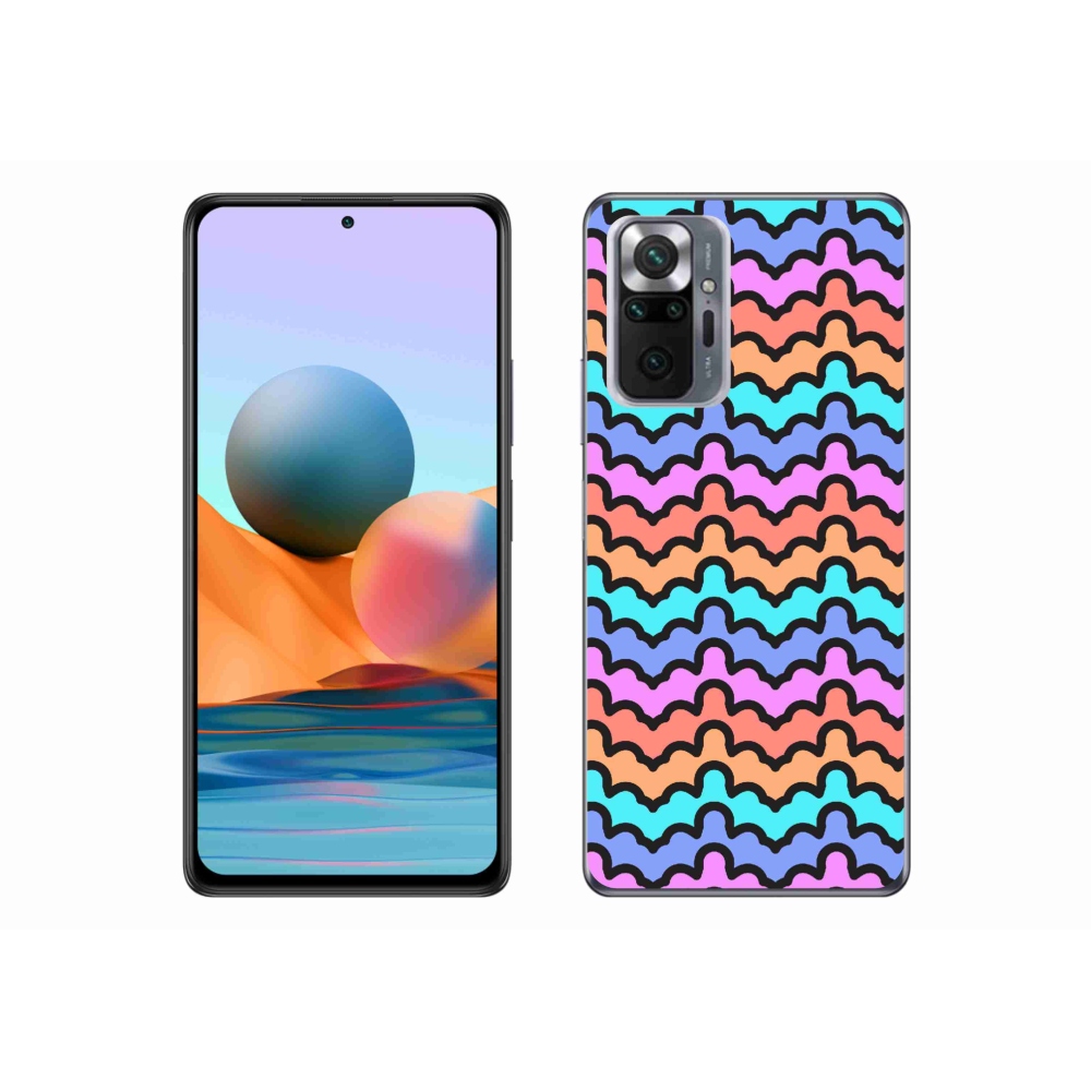 Gél borítás mmCase a Xiaomi Redmi Note 10 Pro számára - absztrakt motívum 30