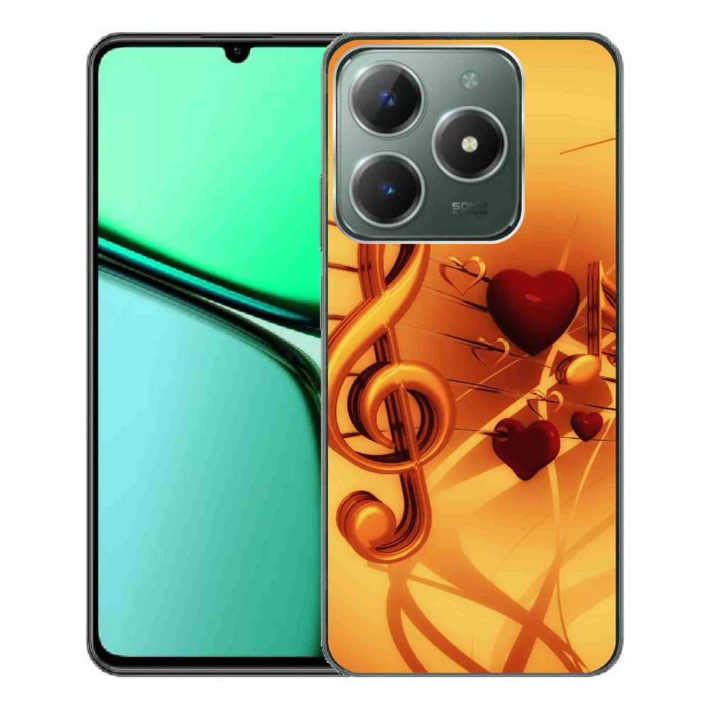 Gél borító mmCase a Realme C61 készülékhez - jegyzetek