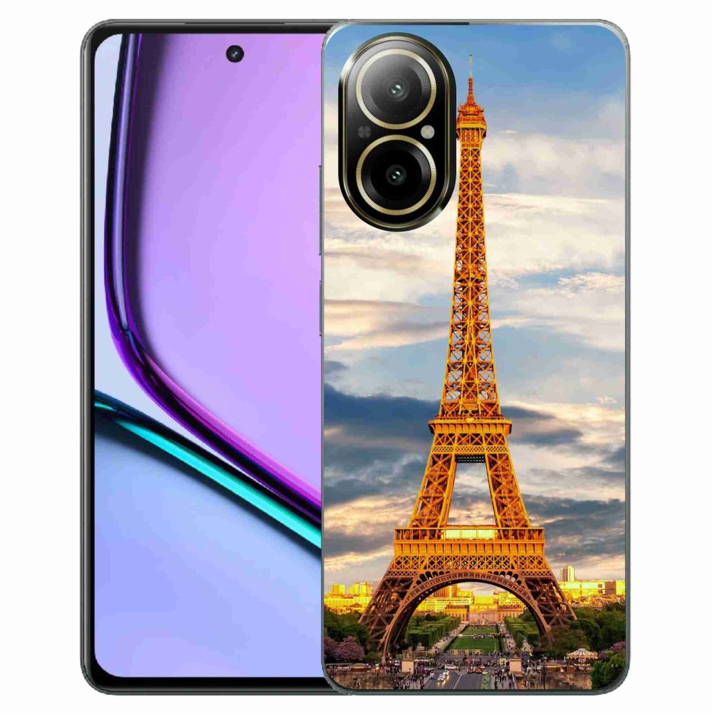 Gél borítás mmCase a Realme C67 készülékhez - eiffel torony 3