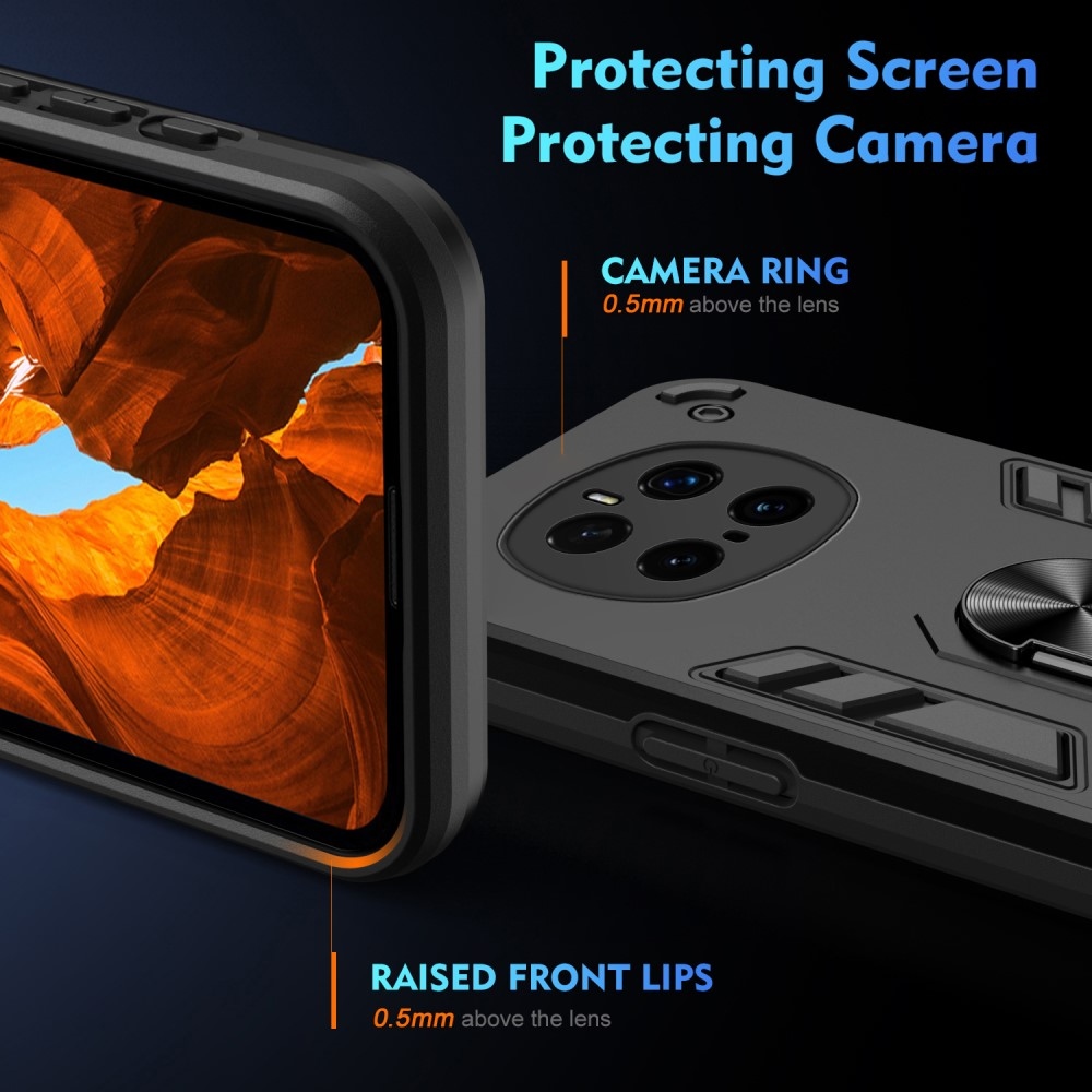 Defend tartós borító a Honor Magic 7 Pro 5G készülékhez - fekete