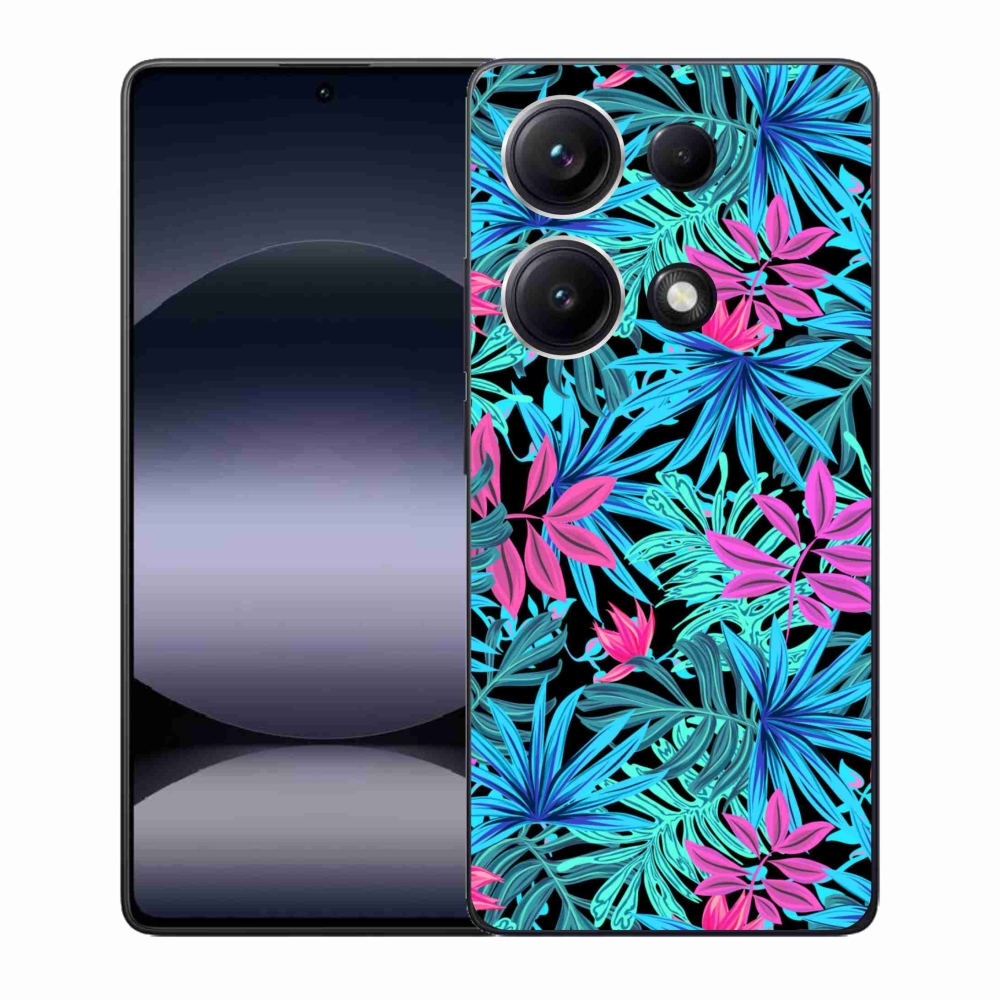 Gél borító mmCase a Xiaomi Redmi Note 14S-hez - virágok 3