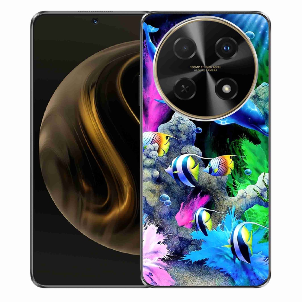 Gél tok mmCase a Huawei Nova 12i készülékhez - tengeri világ