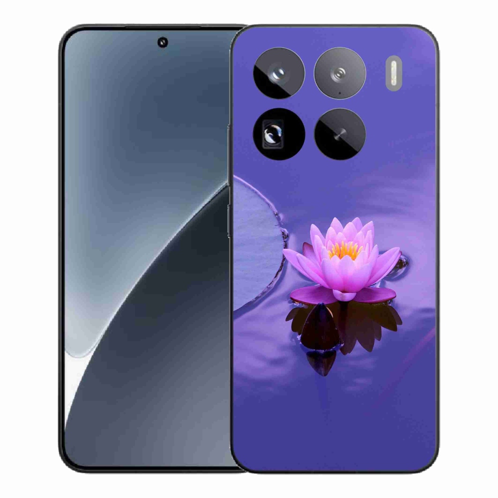 Gél borítás mmCase a Xiaomi 15 Pro számára - virág a felületen