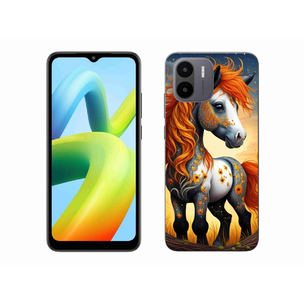 Gél borítás mmCase a Xiaomi Redmi A1/Redmi A2 készülékhez - színes póni