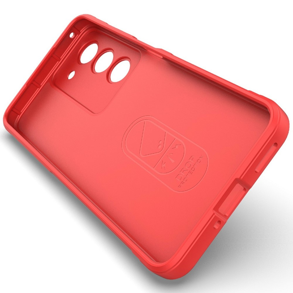 Rugg tartós zselés tok a Realme 14x 5G készülékhez - piros