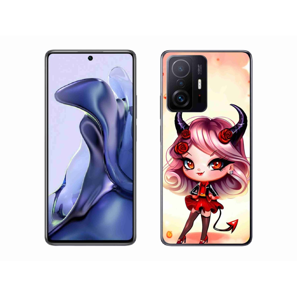 Gél borító mmCase a Xiaomi 11T Pro számára - rajzfilm ördög