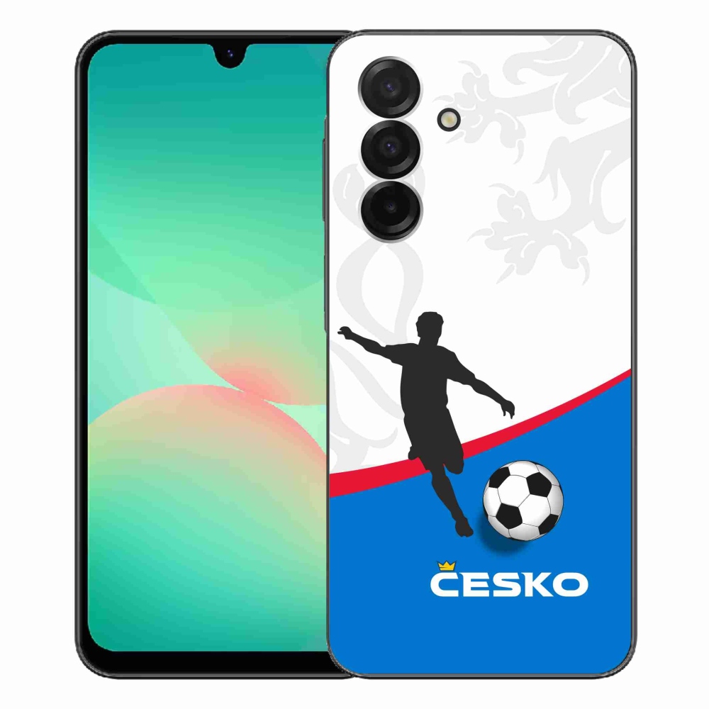 Gél borítás mmCase Samsung Galaxy A26 5G - foci Csehország 1