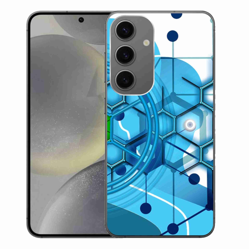 Zselés borítás mmCase Samsung Galaxy S24+ készülékhez - absztrakt minta 2