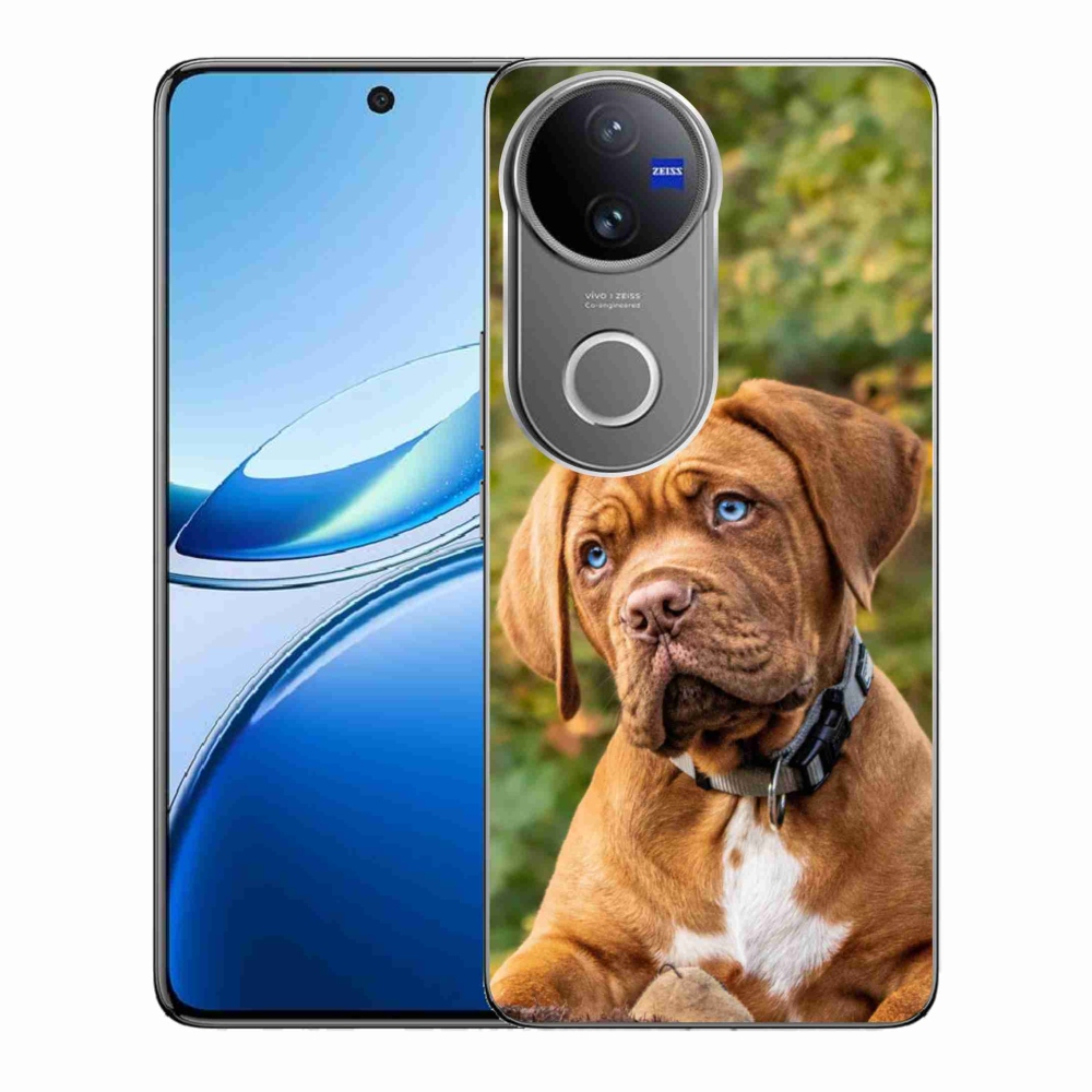 Zselés borítás mmCase a Vivo V50 5G készülékhez - kölyökkutyakék