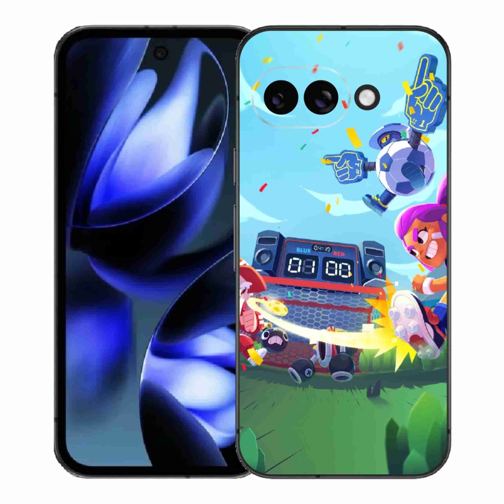 Gél borítás mmCase a Google Pixel 9a számára - verekedés csillagok 1