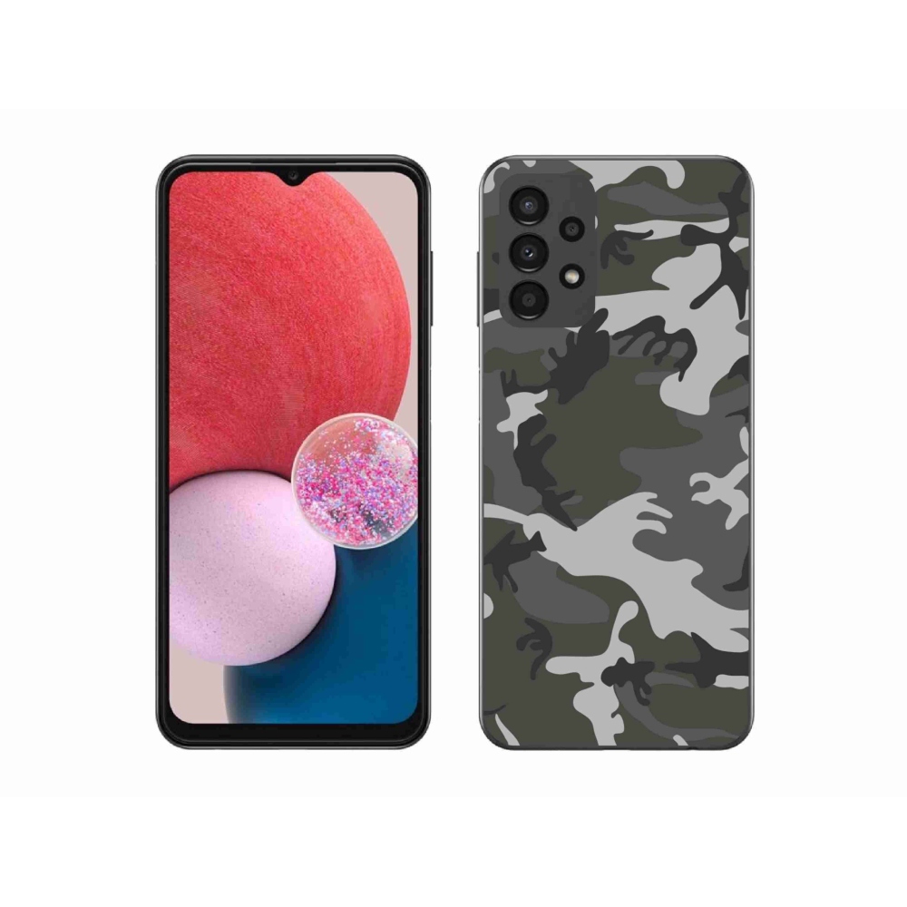 Gél védőhuzat mmCase Samsung Galaxy A13 4G - terepszínű mintázatú tokhoz