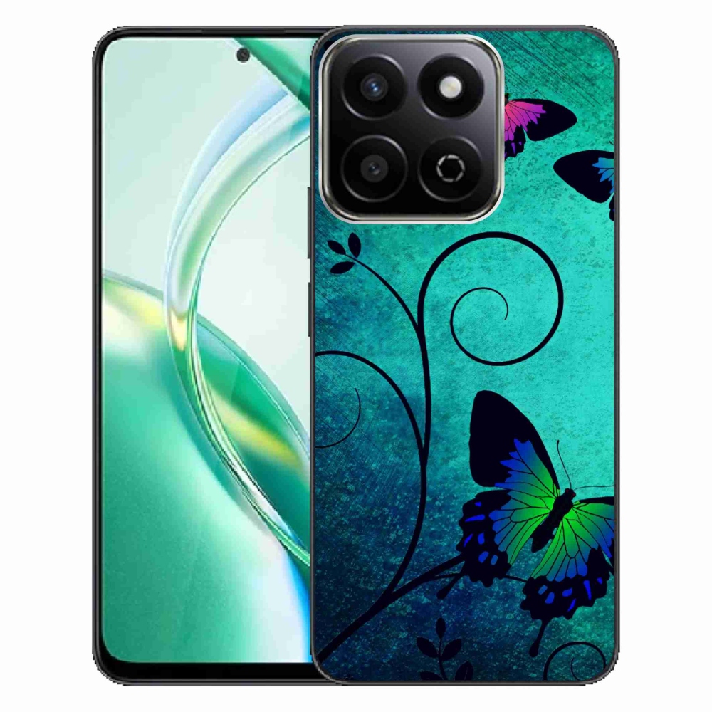 Zselés borító mmCase a Honor 200 Smart 5G készülékhez - színes pillangók