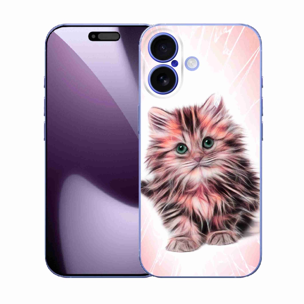 Gél borítás mmCase iPhone 17 készülékhez - aranyos cica