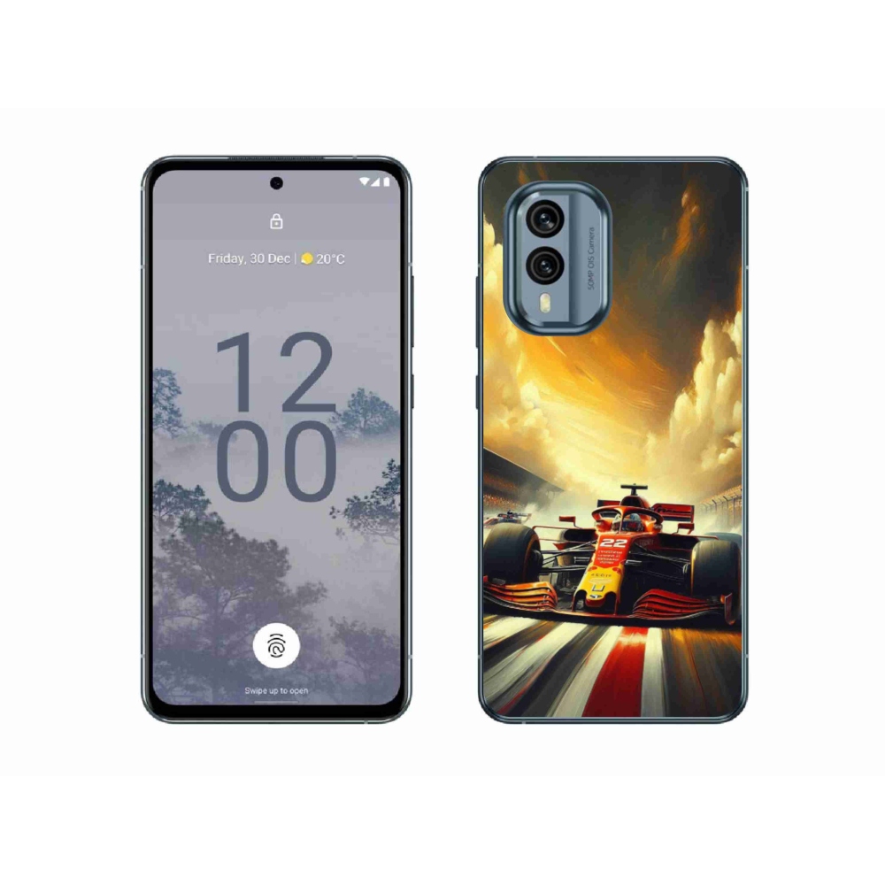 Zselés borítás mmCase a Nokia X30 5G készülékhez - formula 2