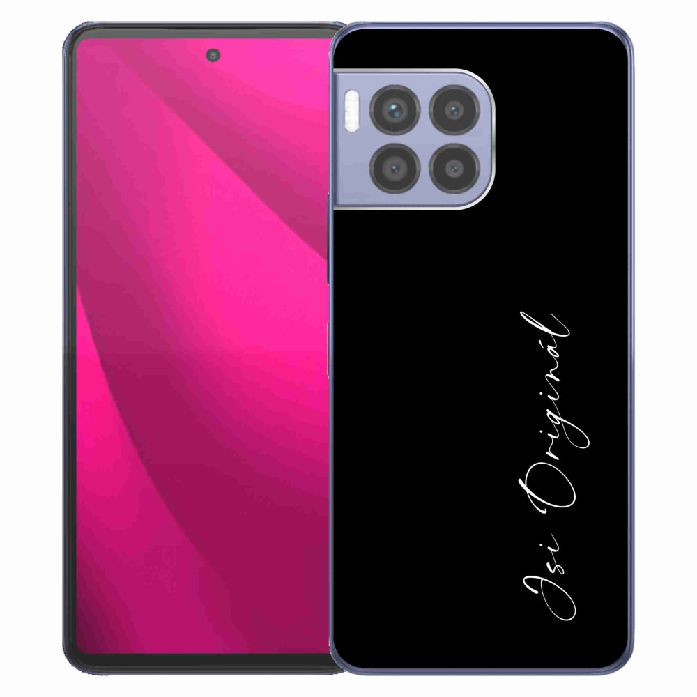 Zselés borító mmCase a T-Mobile T Phone 2 Pro készülékhez - te vagy az eredeti fekete háttér