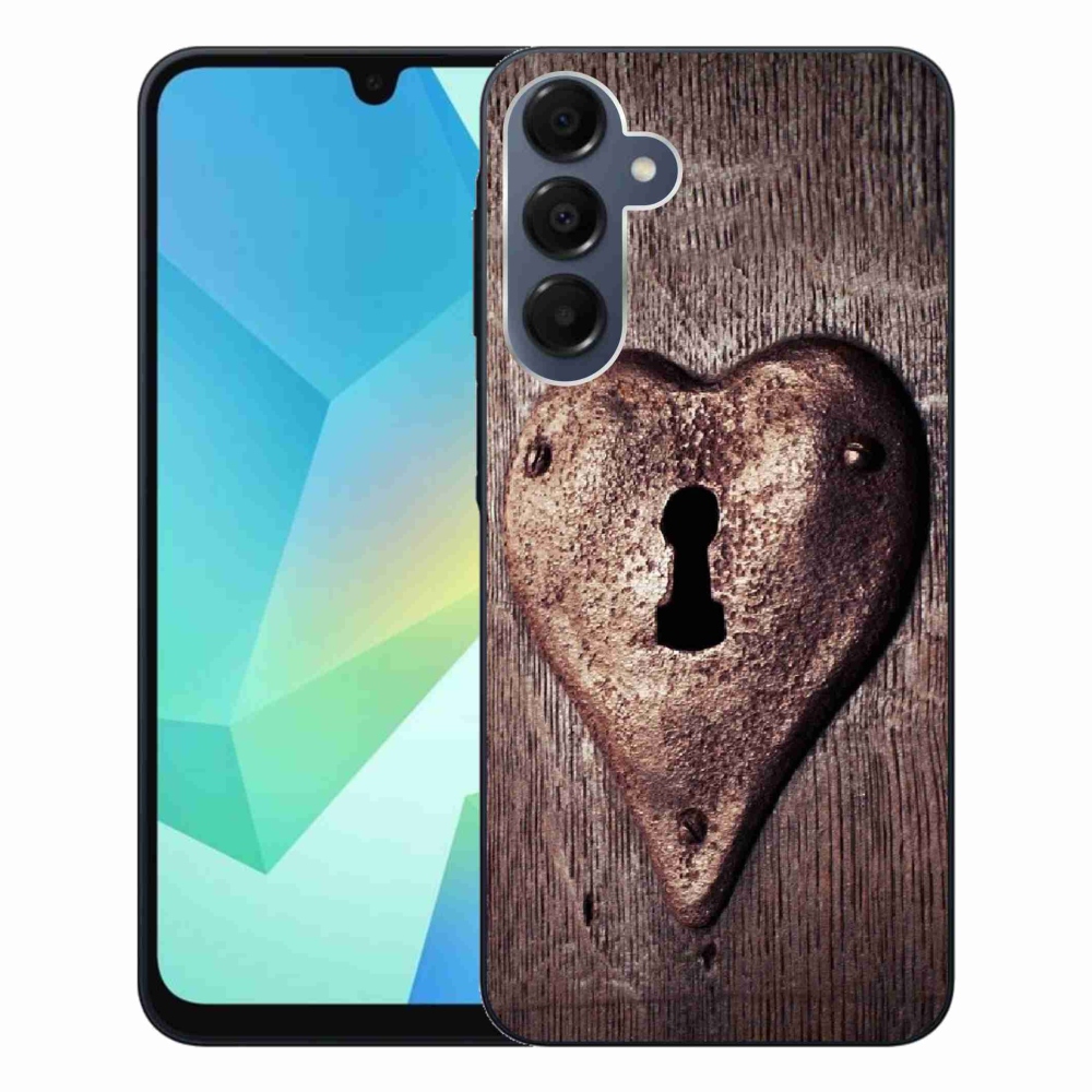 Zselés borítás mmCase Samsung Galaxy A16 4G/5G készülékhez - szív alakú zár