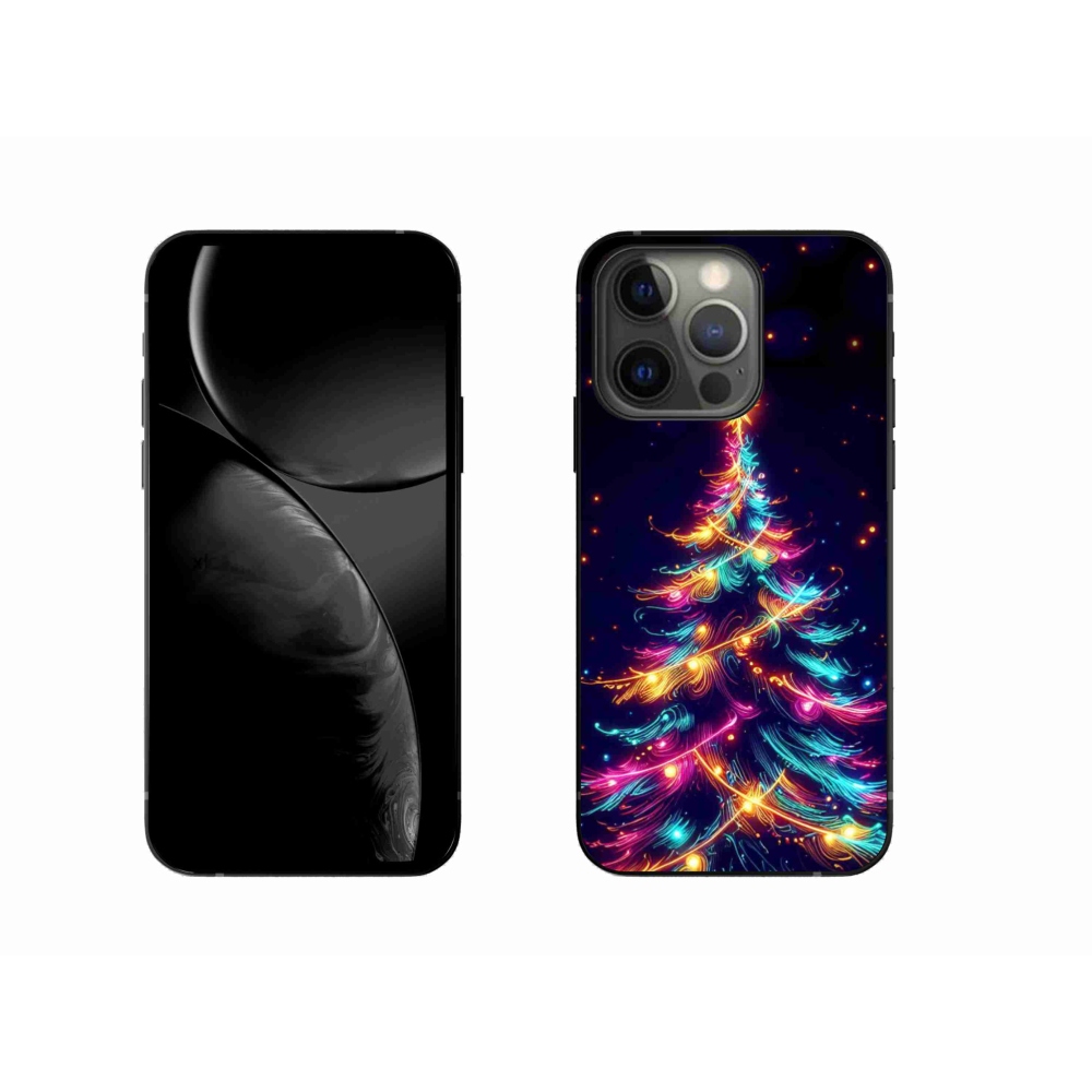 Gél borítás mmCase iPhone 13 Pro 6.1 készülékhez - neon karácsonyfa