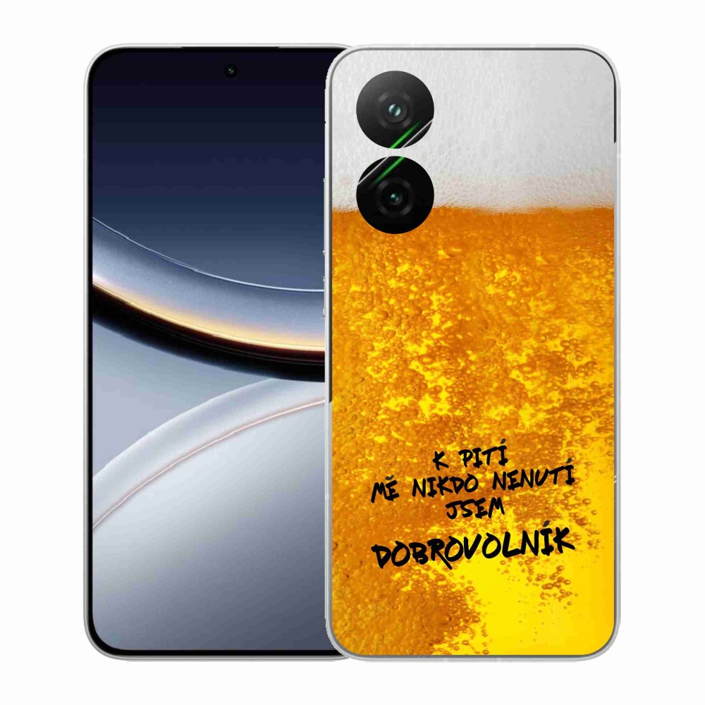 Gél borítás mmCase a Xiaomi Poco F7 5G számára - sör motívum 4