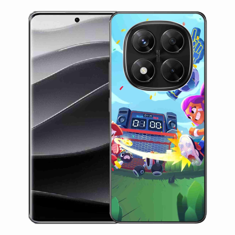 Gél borítás mmCase a Xiaomi Redmi Note 14 Pro 5G/Poco X7 5G számára - verekedés csillagok 1