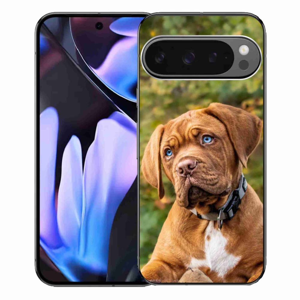 Zselés borítás mmCase a Google Pixel 9 Pro XL számára - kölyökkutyakék