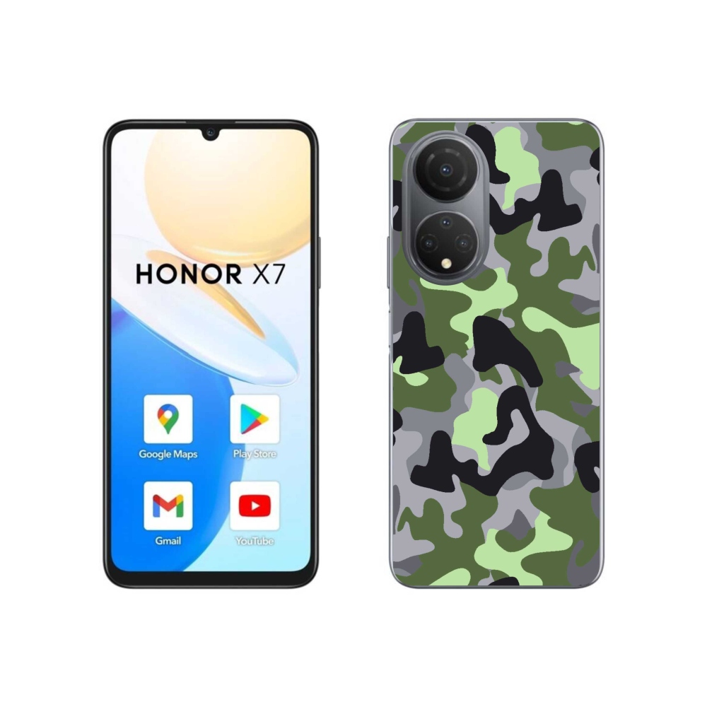 Gél borítás mmCase a Honor X7-hez - álcázó minta 7
