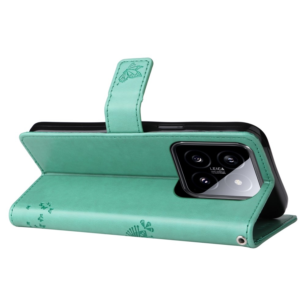 Fák könyve tok Xiaomi 14 - zöld