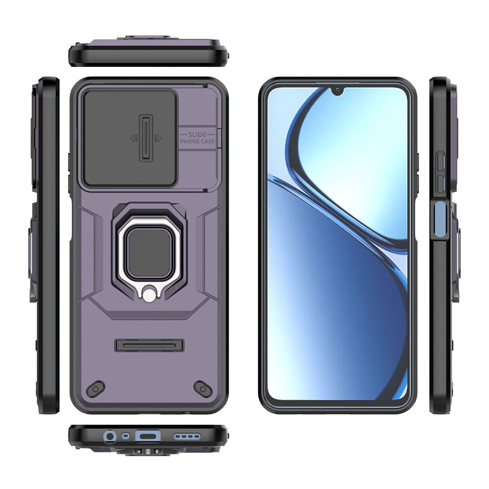 Lencseálló borítás a Realme C61/C63 készülékhez - lila