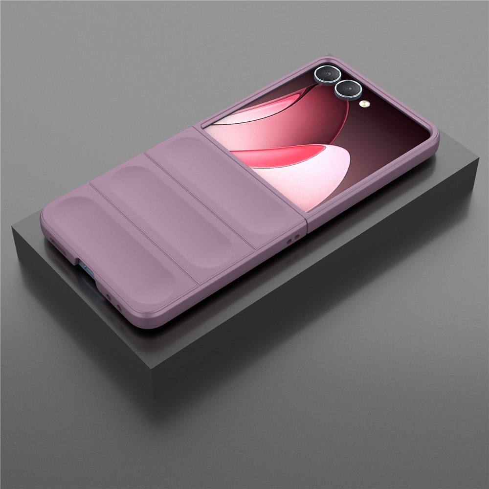 Rugg tartós zselés tok Samsung Galaxy Z Flip7 5G - világos lila