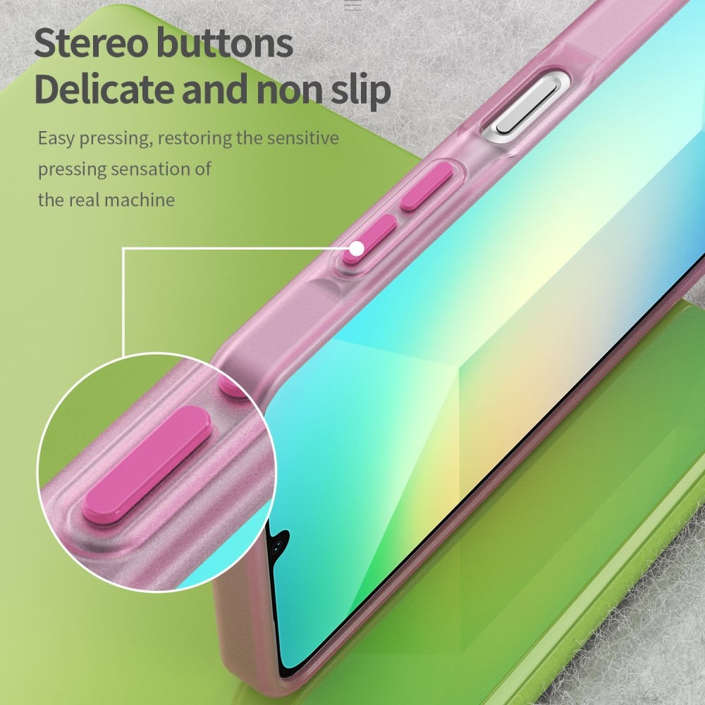 Candys matt zselés tok Samsung Galaxy A06 4G - rózsaszínű